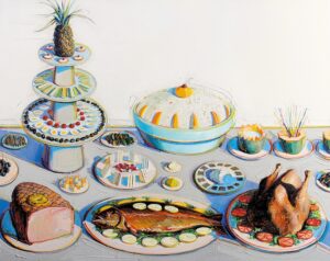 Wayne Thiebaud, Buffet, 1972-75