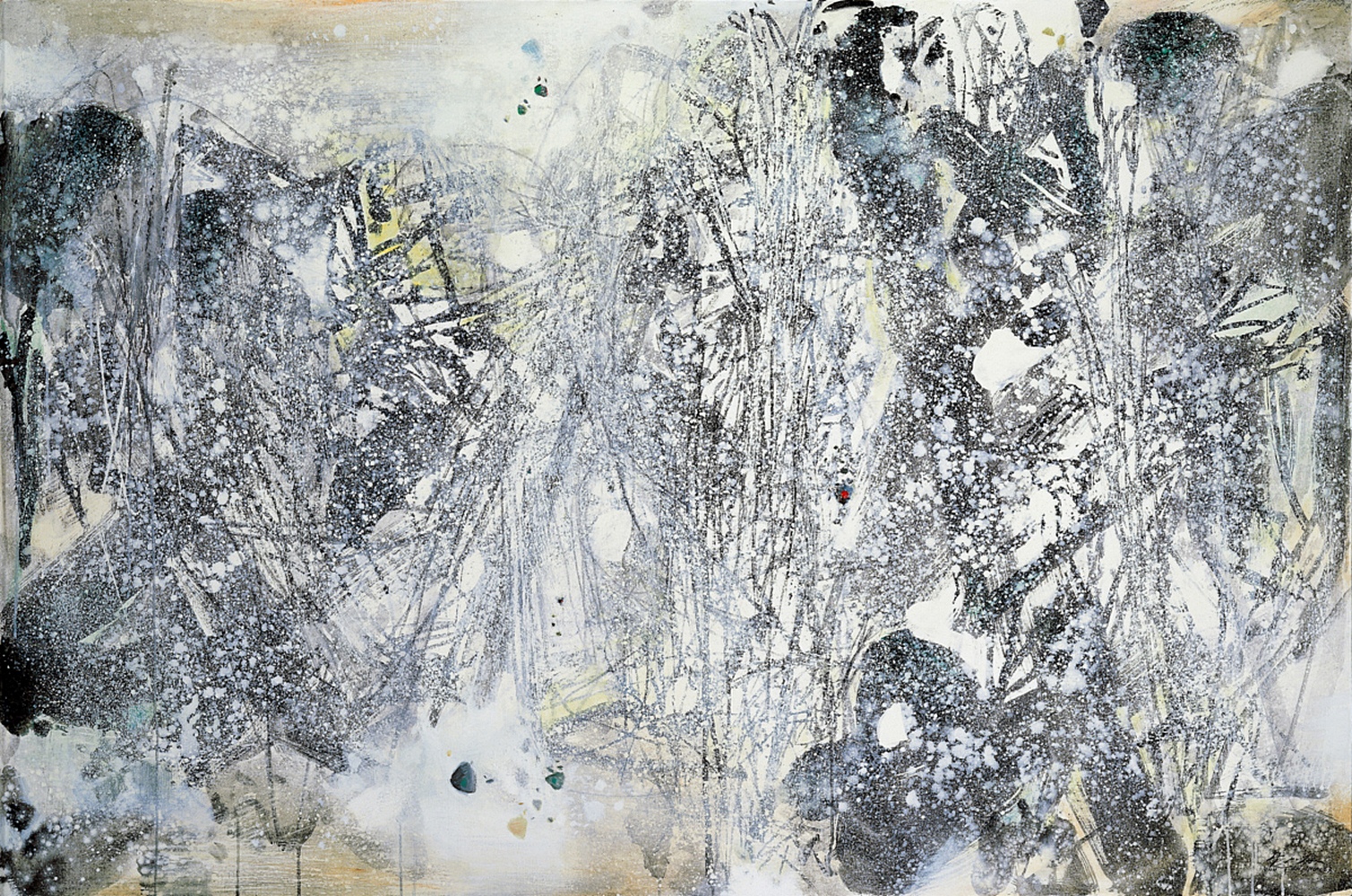Чжу Децюнь, «Білий ліс I», 1987