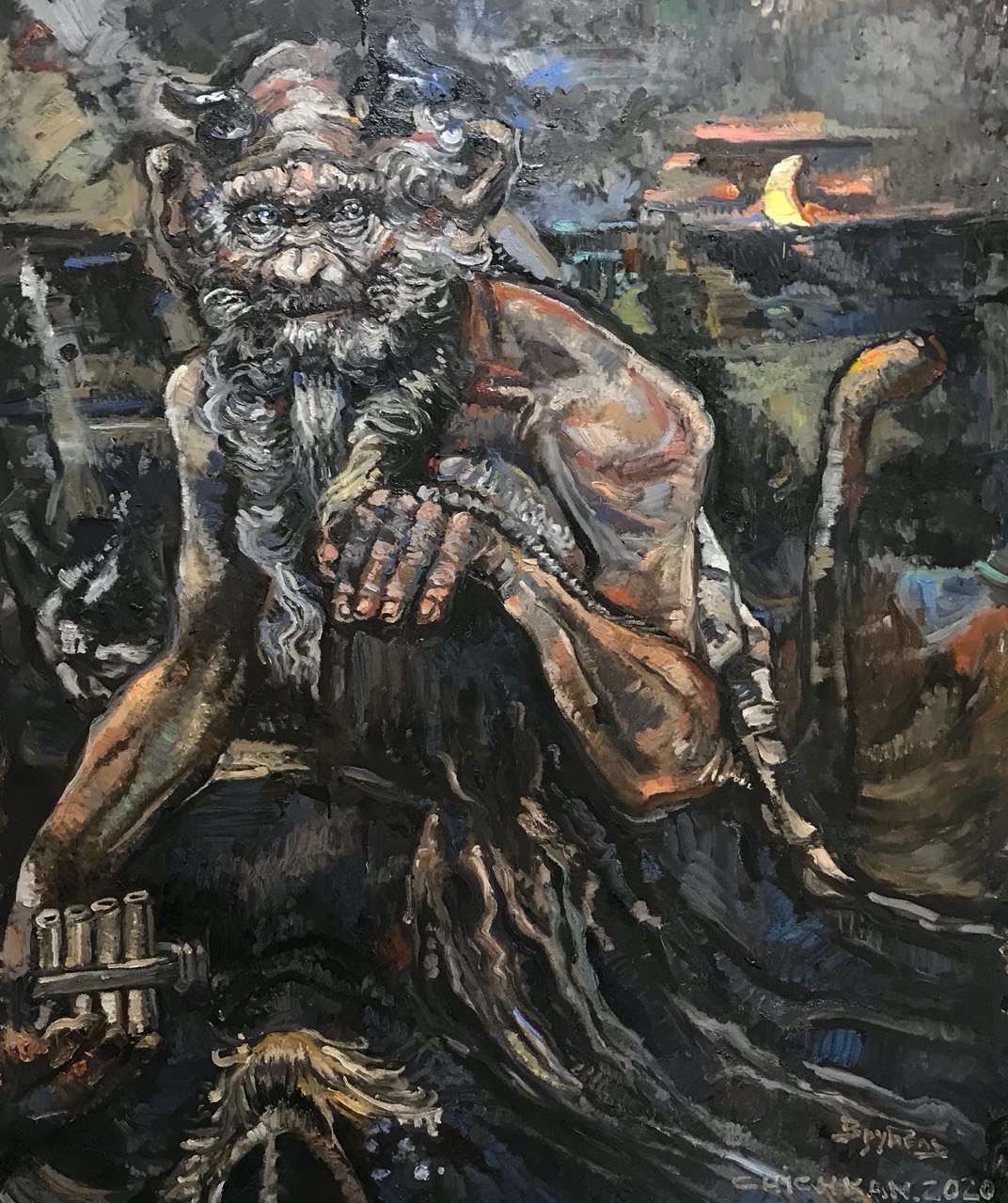 Ілля Чичкан. «Пан» Михайла Врубеля з проекту «Музейні джунглі», 2020