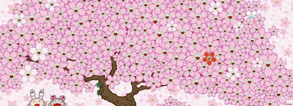 Cherry Blossom With Kaikai & Kiki ©Takashi Murakami