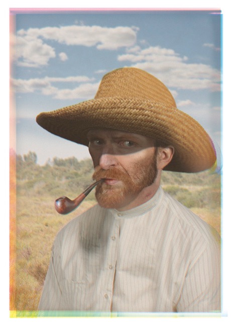 Ruud van Empel, Van Gogh #3 (2020). Photo courtesy of the Vincent van GoghHuis