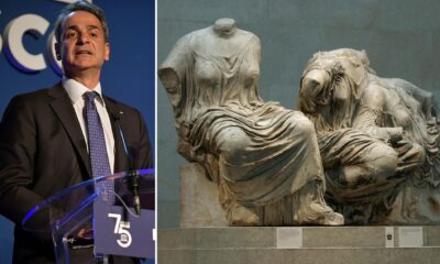 Прем’єр-міністр Греції Кіріакос Міцотакіс закликав Велику Британію повернути мармурові скульптури Парфенону