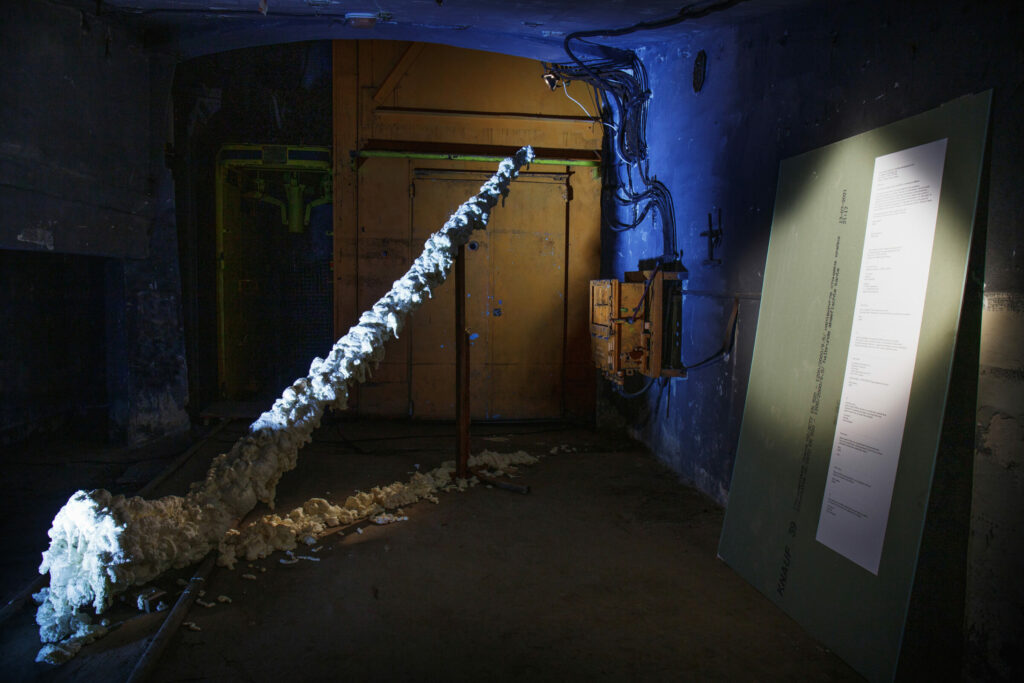 Експозиція виставки «Корисні копалини» в шахті. Фото: Євген Нікіфоров