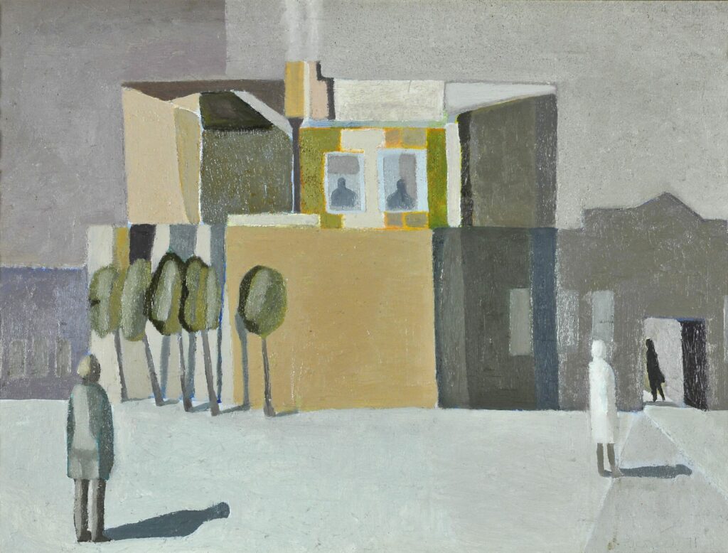 Людмила Ястреб, «Міський пейзаж», 1971