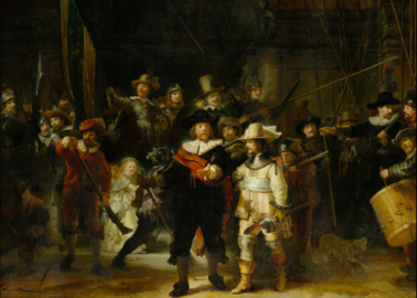 Реставратори знайшли ескіз «Нічної варти» Рембрандта під шаром фарби