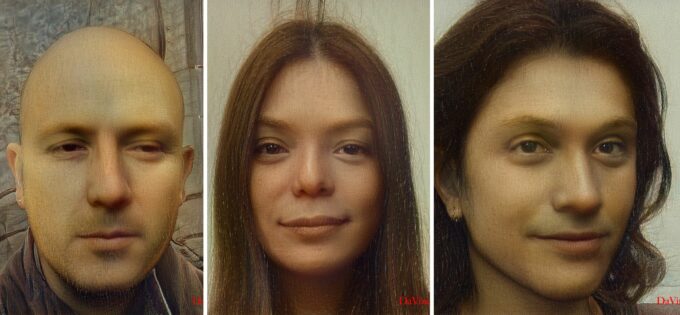 Додаток Da Vinci Face дозволяє користувачам перетворювати свої селфі на портрети в стилі картин Леонардо да Вінчі @theartnewspaper