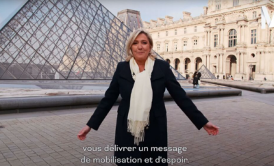 Лувр погрожує позовом лідерці ультраправої партії Марін Ле Пен