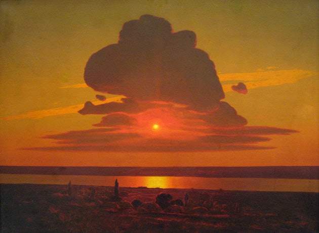Архип Куїнджі,«Червоний захід», 1905—1908 роки