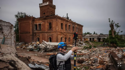 Французький інженер-волонтер оцифровує пошкоджені історичні пам’ятки
