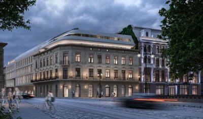 Архітектурна студія Replus Bureau оновить будівлю «Гранд Готель» у центрі Львова