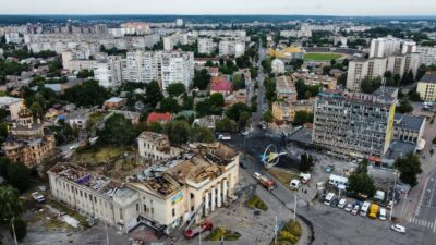 Швейцарія та Ізраїль допоможуть відбудувати Будинок Офіцерів у Вінниці