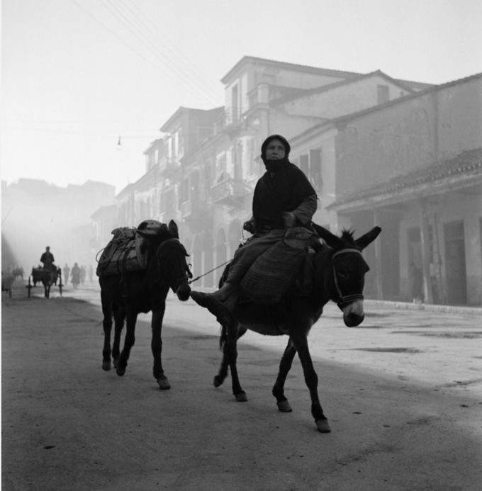 Вернер Бішоф, Афіни, Греція. 1946 рік