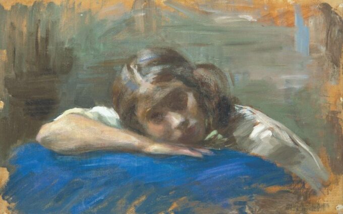 Умберто Боччоні, Портрет дівчини, 1911 рік @artnet