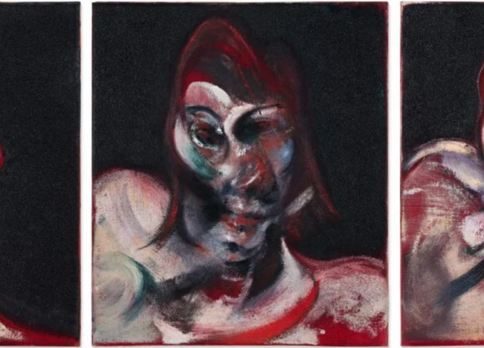 Френсіс Бекон, Three Studies for Portrait of Henrietta Moraes, 1963 рік