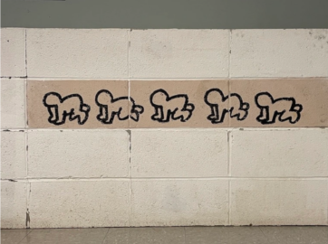 Бард-коледж відновить стіну із малюнком Кіта Гарінґа