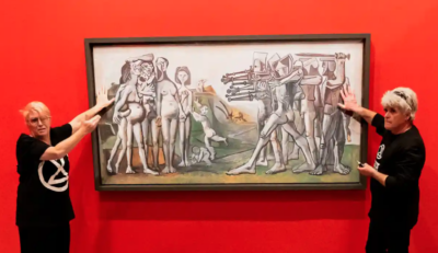 В Австралії екоактивісти приклеїли себе до картини Пабло Пікассо