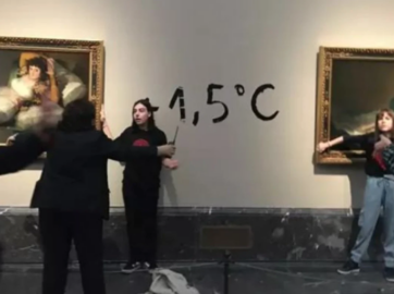 Екоактивісти приклеїли себе до картин Франсіско де Гойї в Національному музеї Прадо