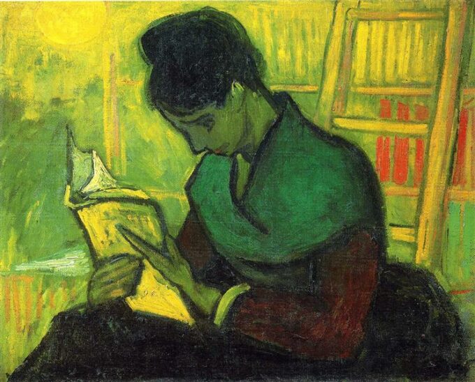 Картина Ван Гога «Читачка романів», 1888