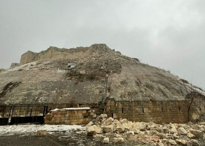 Фортецю Ґазіантеп зруйновано внаслідок землетрусу @DHA