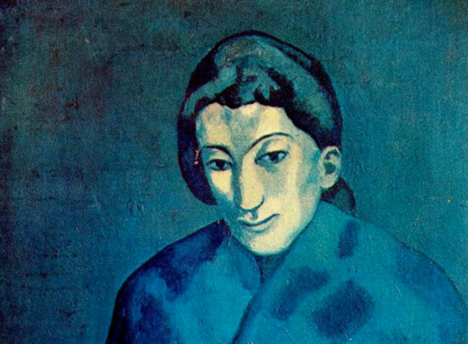 Пабло Пікассо, «Жінка в шалі», 1902