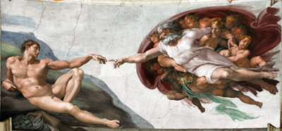 Мікеланджело зобразив себе Богом на стелі Сікстинської капели