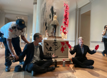 Екоактивістам загрожує до 5 років тюрми за пошкодження  скульптури Дега у Вашингтоні