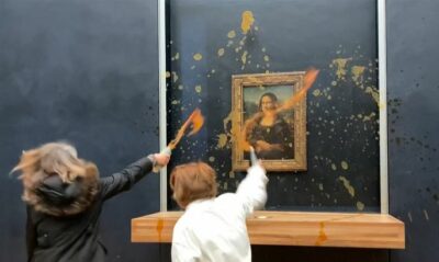 У Парижі активісти облили супом картину Мона Ліза