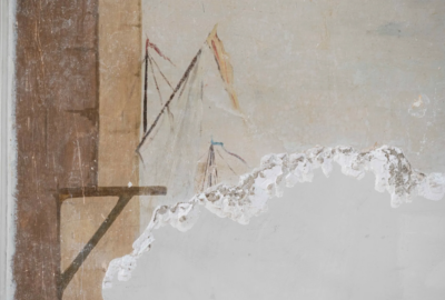 Під час ремонту будинку виявлено фрагменти фрески Сезанна