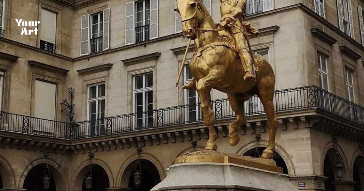 Памятник жанны д арк в париже Памятник жанны д арк в париже